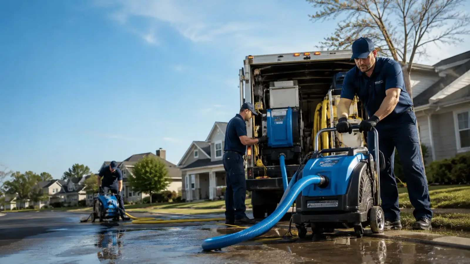 Flood Damage Cleanup in Kinross, MI